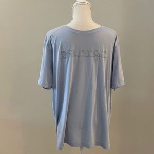 Peloton branded Solfire workout shirt